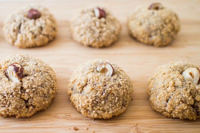 Hazelnut Maple Cookies with Orange Zest