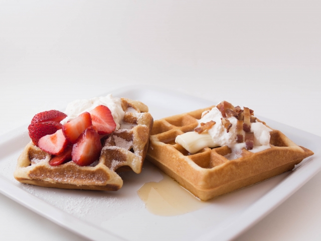 Waffles Sweet and Savory