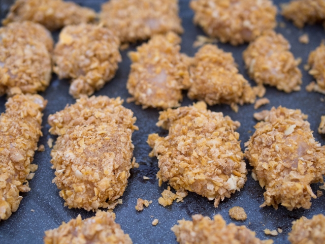 Cornflake Chicken Nuggets